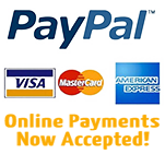 Payment by PayPal!